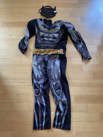 Batman Kostüm mit Maske für Kinder 