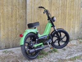 Töffli Mofa Tomos im Puch-style