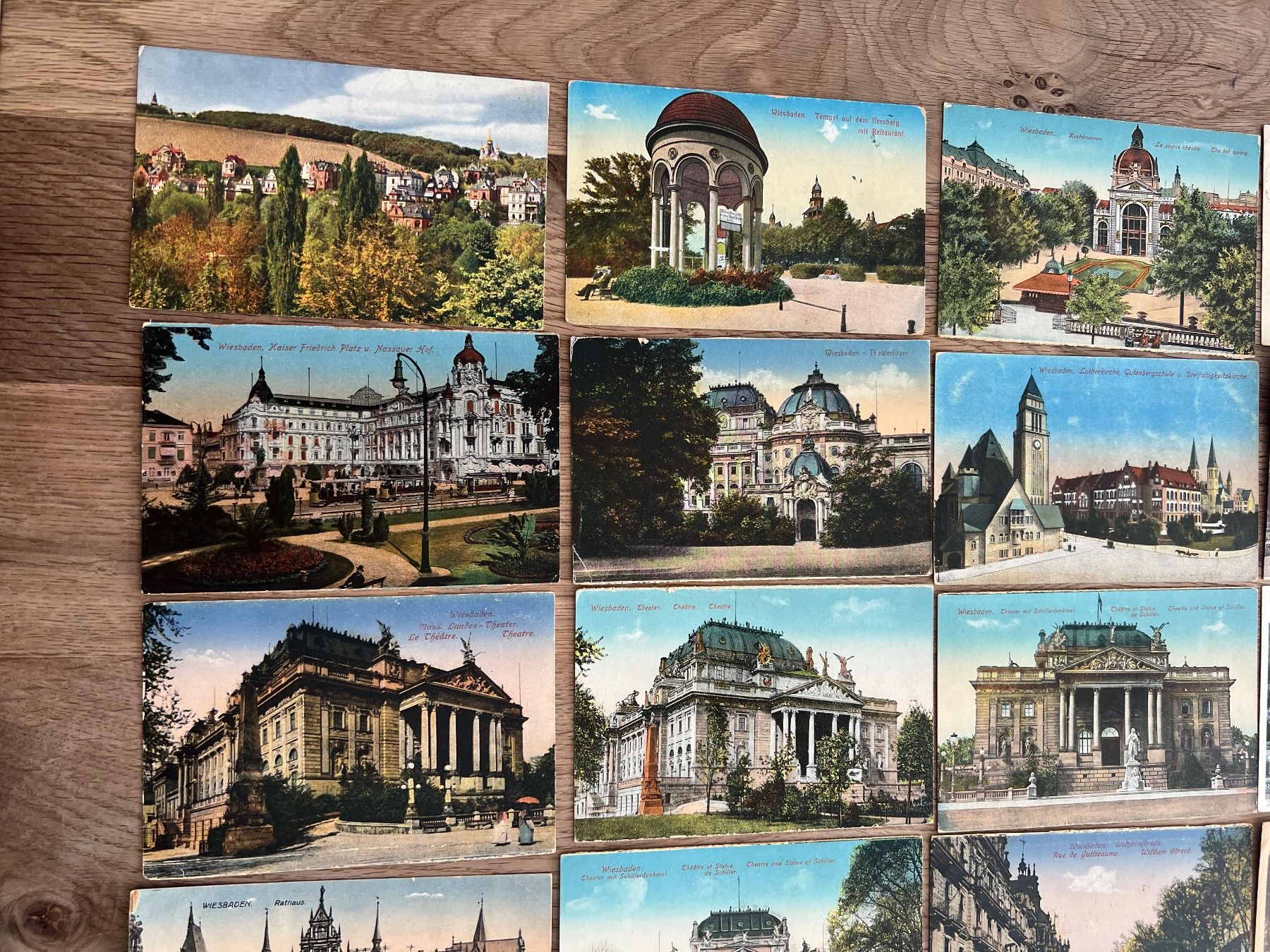 Cartoline postali: Sammlung Ansichtskarten Deutsches Reich- Wiesbaden – Usato da Hermetschwil-Staffeln venduto da militaria-schweiz 1