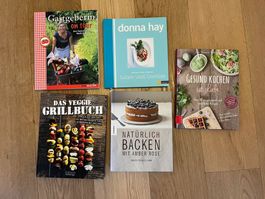 5 tolle Kochbücher - guter Zustand