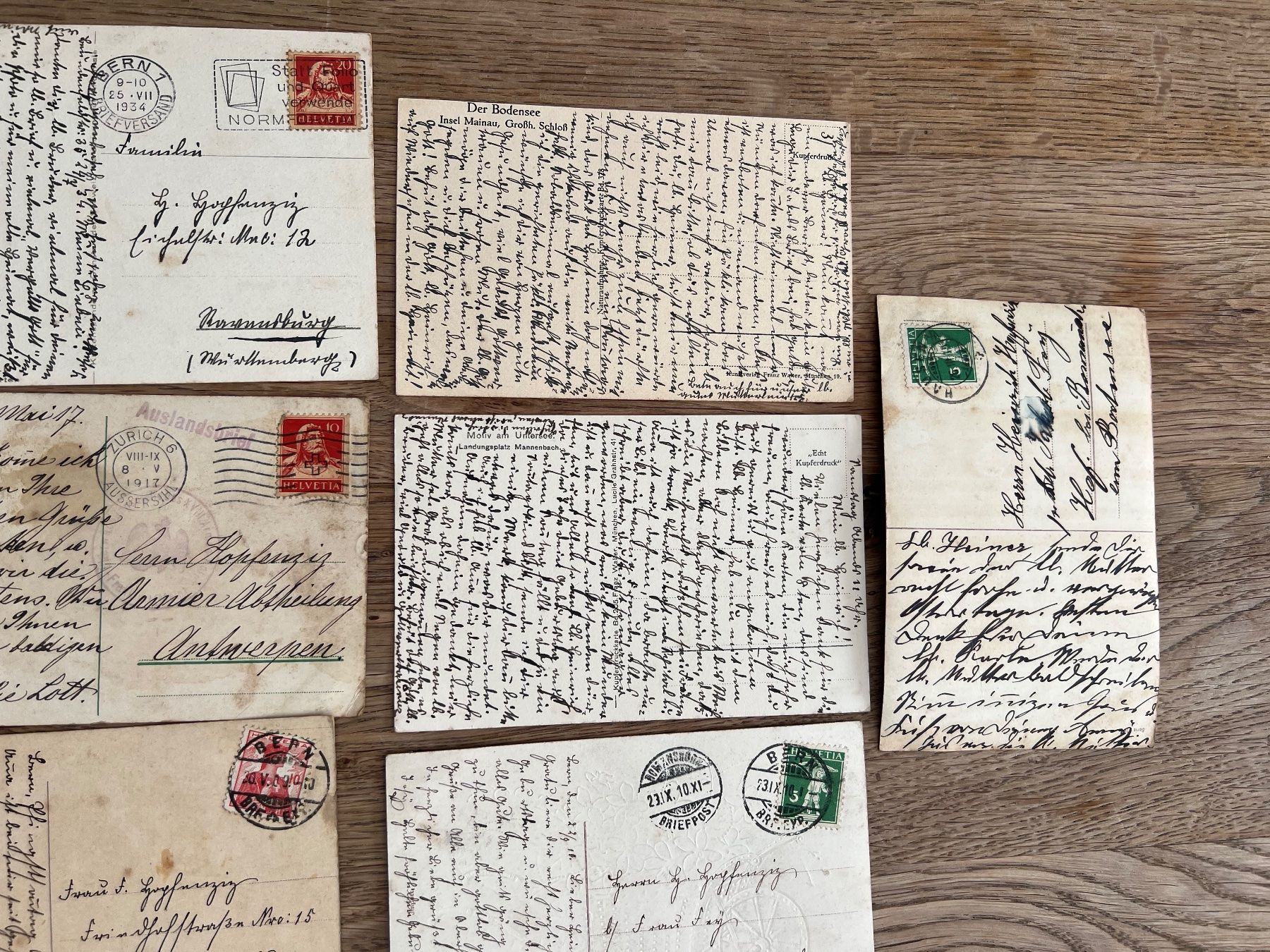 Cartoline postali: Sammlung antike Postkarten Schweiz – Usato da Hermetschwil-Staffeln venduto da militaria-schweiz 9