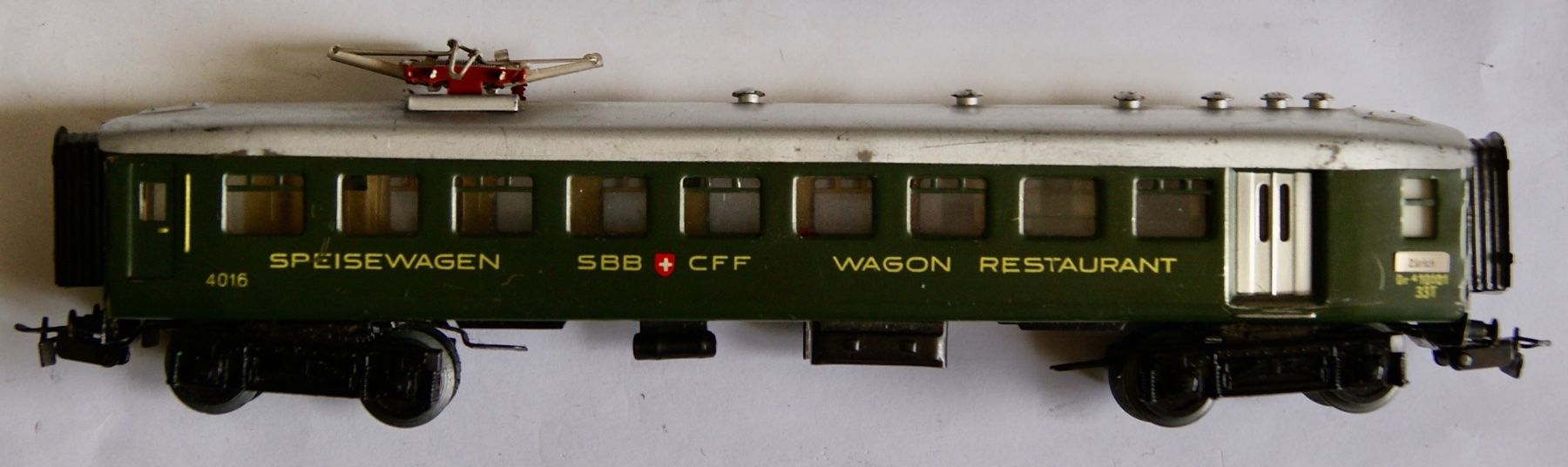 Märklin Modellini di ferrovie: wagon Marklin 4016.5, SBB CFF de 1957 – Usato da Morrens VD venduto da alain50