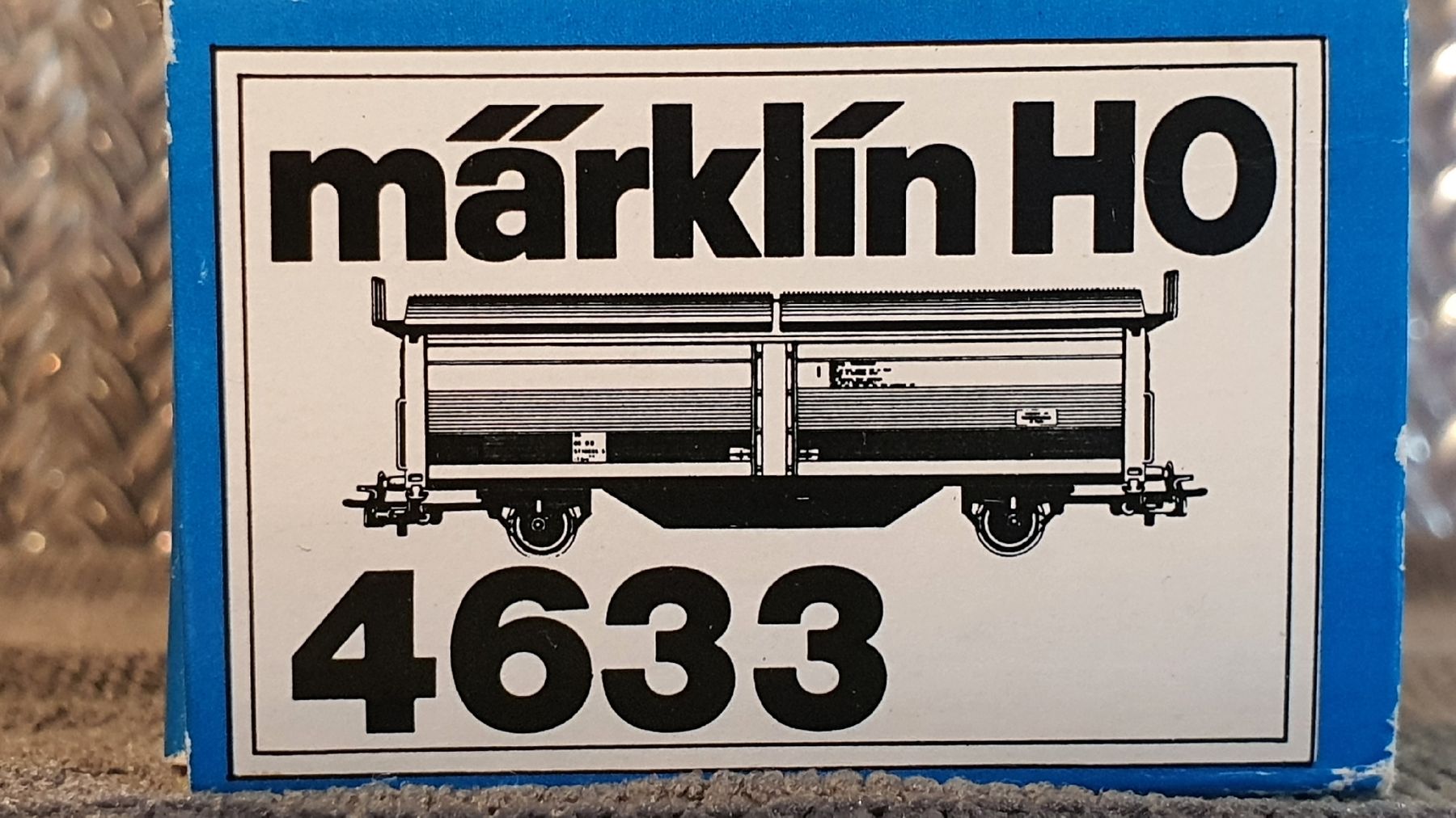 Märklin Modellini di ferrovie: MÄRKLIN 4633 GÜTERWAGEN  – Usato da Männedorf venduto da Modellbau-wyss 4