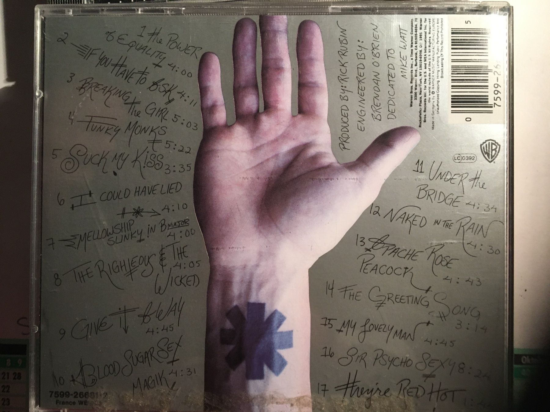 CD: Red Hot Chilli Peppers – Usato da Arth venduto da Vrecam51 1