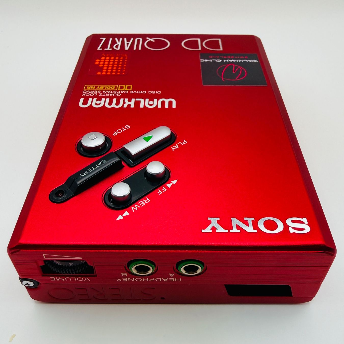 Sony Lettore multimediale portatile: Sony Walkman WM-DDIII Quartz rot #307 – Usato da Vorderthal venduto da WalkmanClinic 4