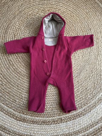 Disana Wollwalk Overall Gr. 50/56 Beere Top!