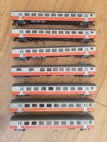 Liliput 7 x SBB Swiss Express Personenwagen Set - H0