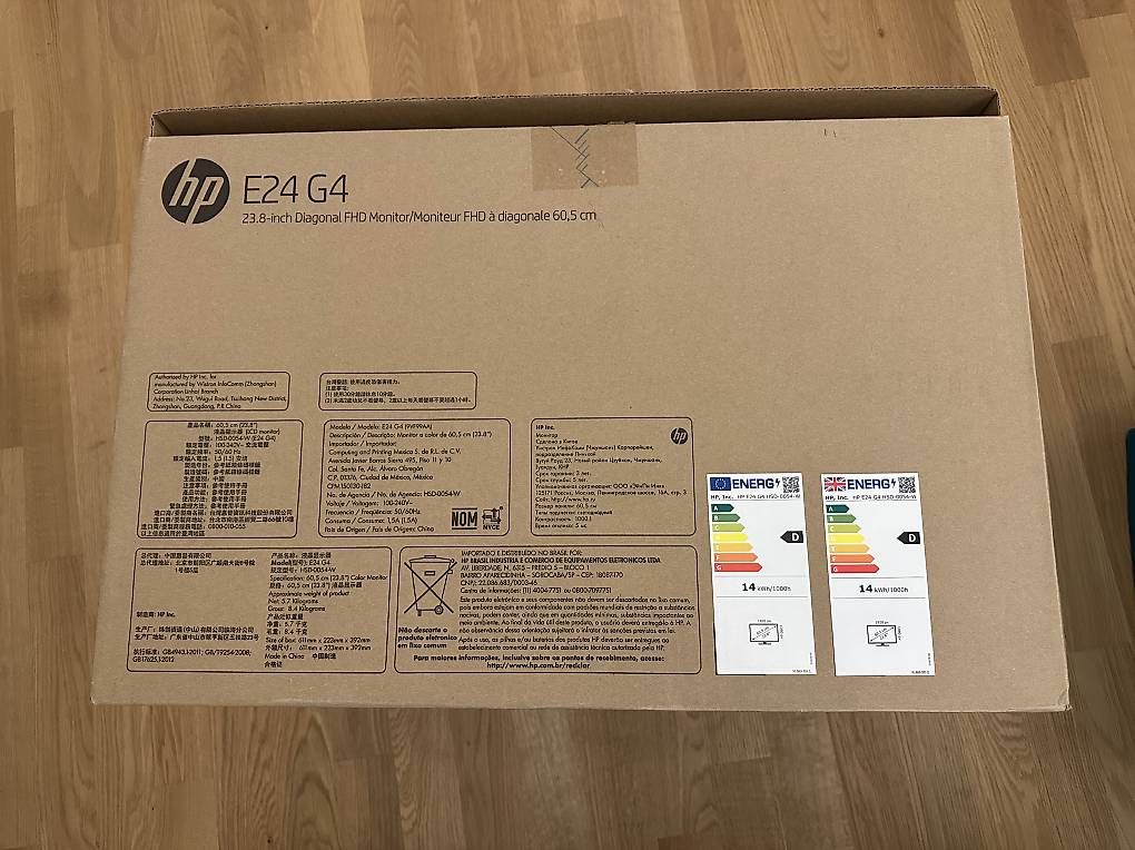 Hewlett Packard Ecrans: Hp E24 G4 24" monitor – D'occasion à Zürich par gio_g6nr 2