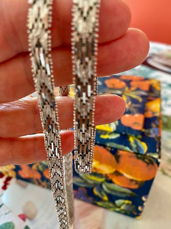 Catenine: Collier e bracciale in argento  – Usato da Lugano venduto da kat_zfw5