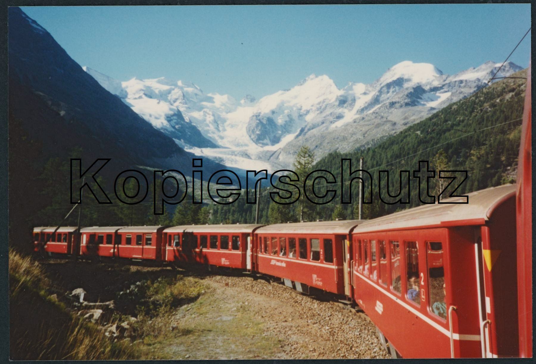 Cartoline postali: GR Bernina Bahn BB - Rhätische Bahn RhB – Nuovo (secondo la descrizione) da Schindellegi venduto da Jonathan77