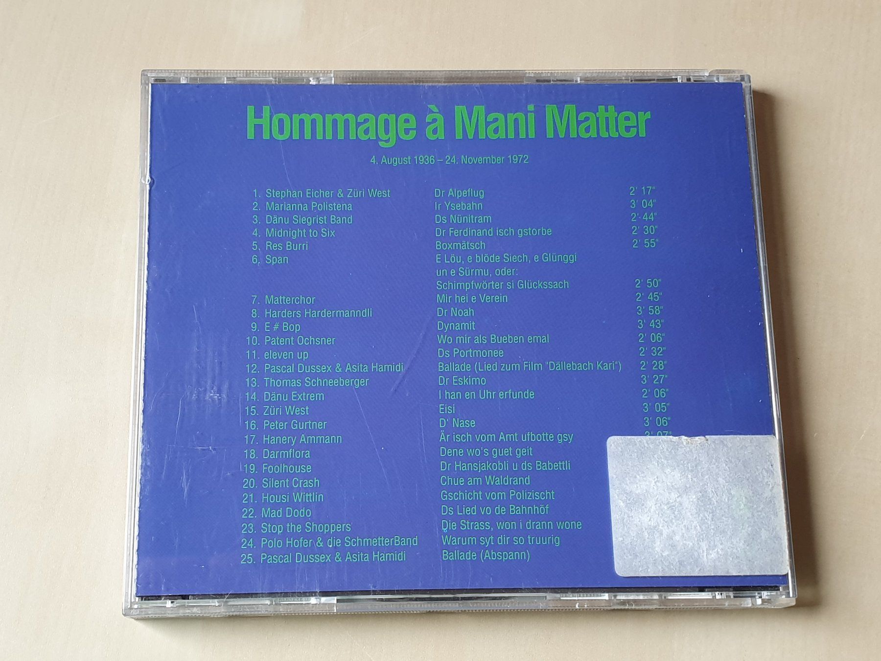 CDs: Matter Rock – D'occasion à Stansstad par collectorsshop 1