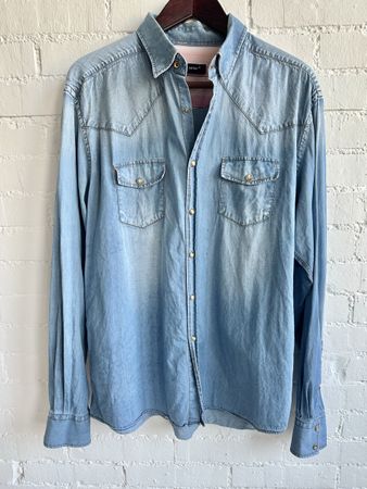 Herren Vittorio Jeanshemd von Artist  | Gr. XXL