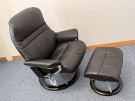 Stressless Sessel mit Hocker in L neuwertig 60%Rabatt‼️