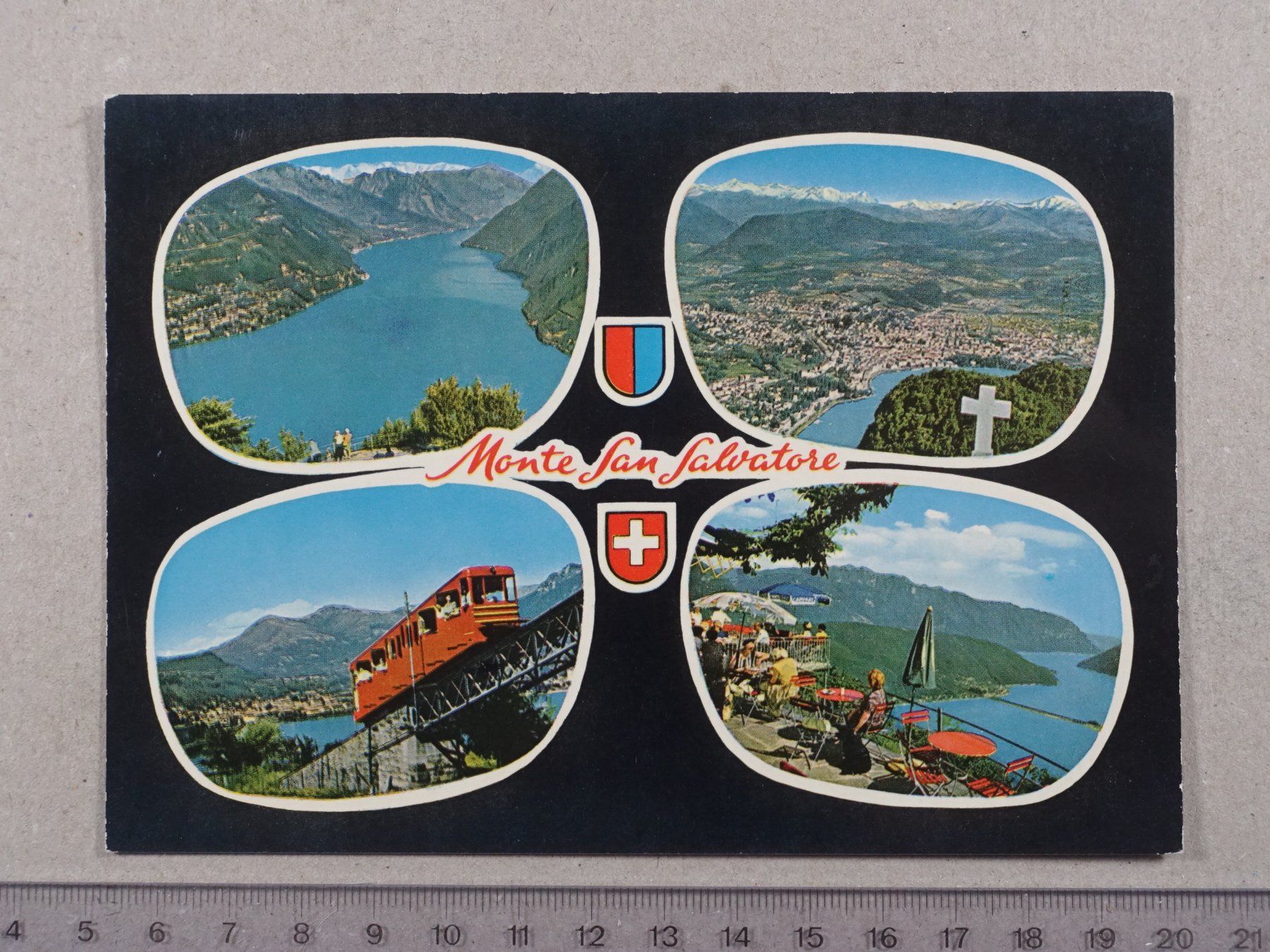Cartes postales: Lugano, Monte San Salvatore – D'occasion à Lenzburg par fh1