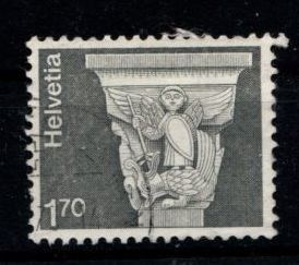 Tutti i francobolli: 1973/75 - Romanisches Kapitell – Usato da Schaffhausen venduto da poststamp
