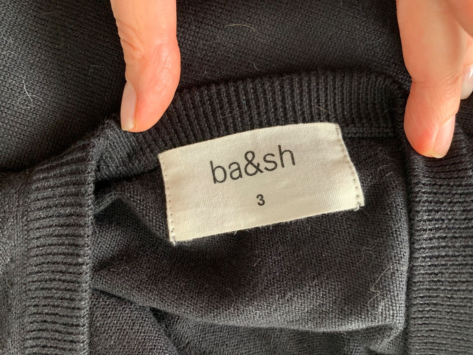 Ba&Sh Maglioni & Felpe: Pull de soiree noir BASH a strass ouverture dos V Taille 3 – Nuovo (secondo la descrizione) da Lausanne venduto da alcd_1005 6