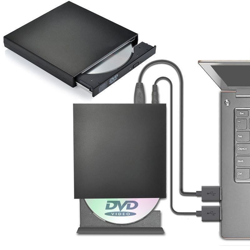 Lettore multimediale & Streamer: Externes CD DVD Laufwerk Drive USB 3.0 – Nuovo (secondo la descrizione) da Thun venduto da nuonuo 1