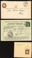 Lot mit 44 Ganzsachen, Schweiz ab 1878