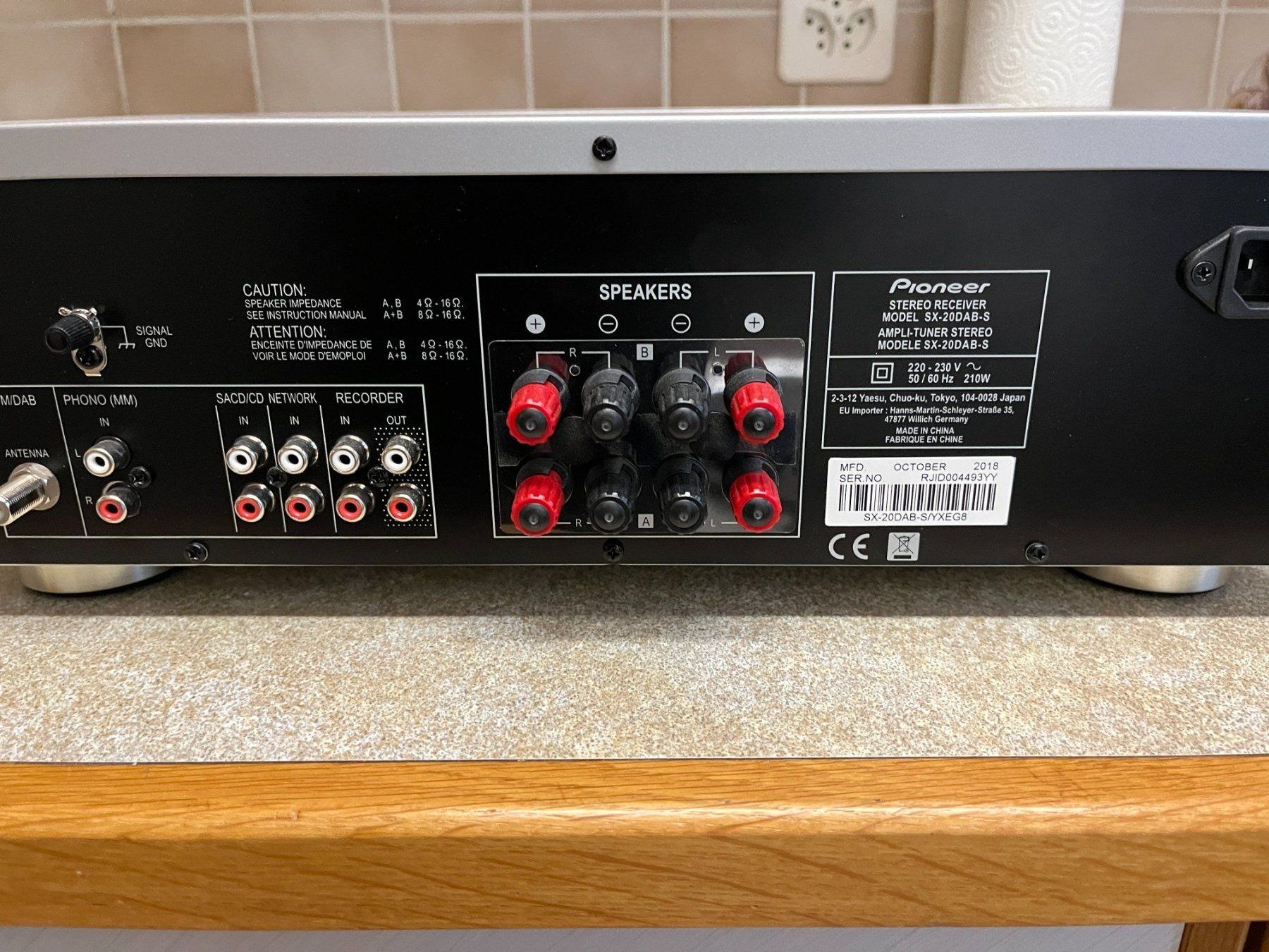 Pioneer Ricevitori: Stereo Reciever Pioneer – Usato da Zürich venduto da smookless 1