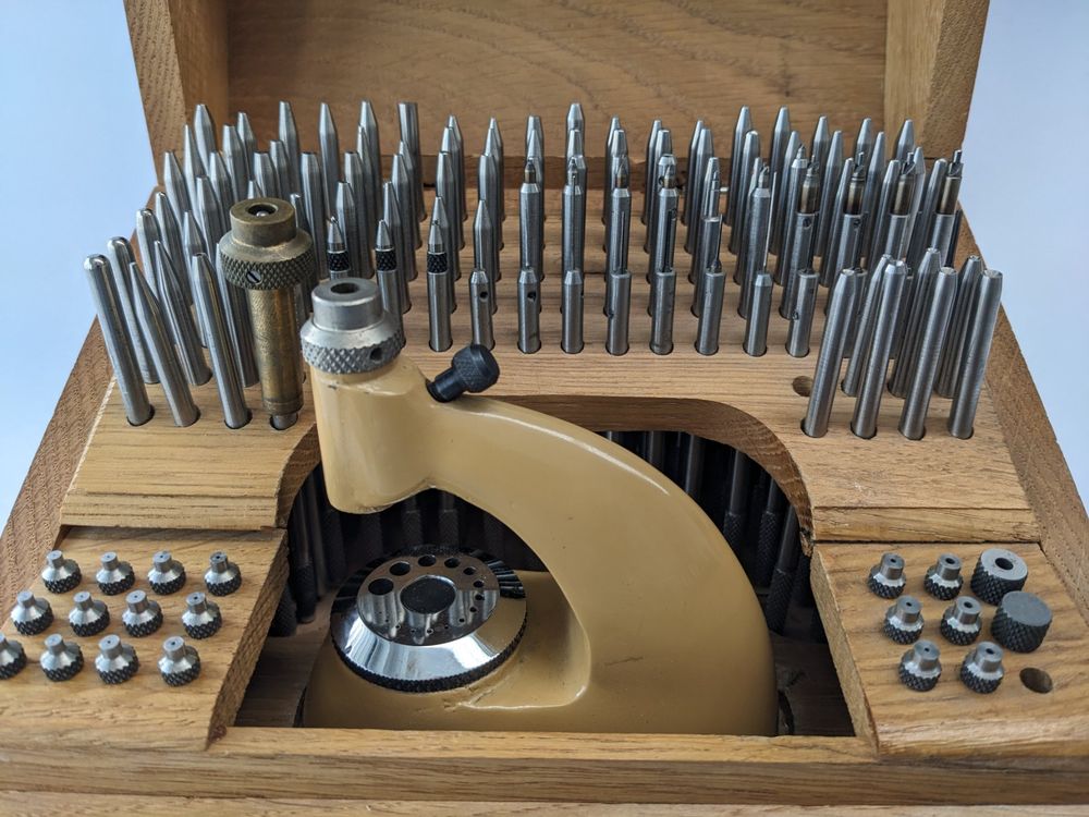 Watchmaker Tool Stacking Tool Set potence à river outil Horloger