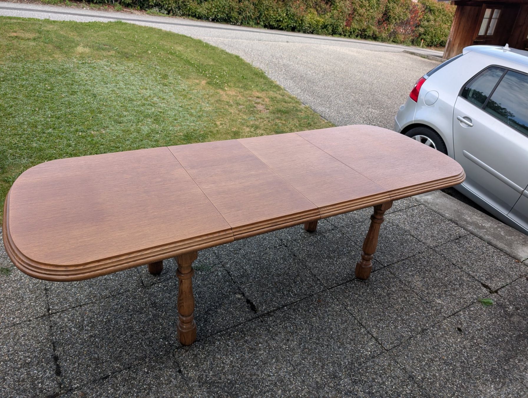 Tavoli: Table en chêne massif – Usato da Chamoson venduto da Francois9792 3