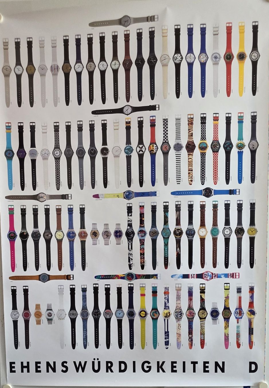Foto & Immagini: Swatch Werbeplakat 3 Teile NEU – Nuovo (secondo la descrizione) da Oetwil am See venduto da fineli2 1
