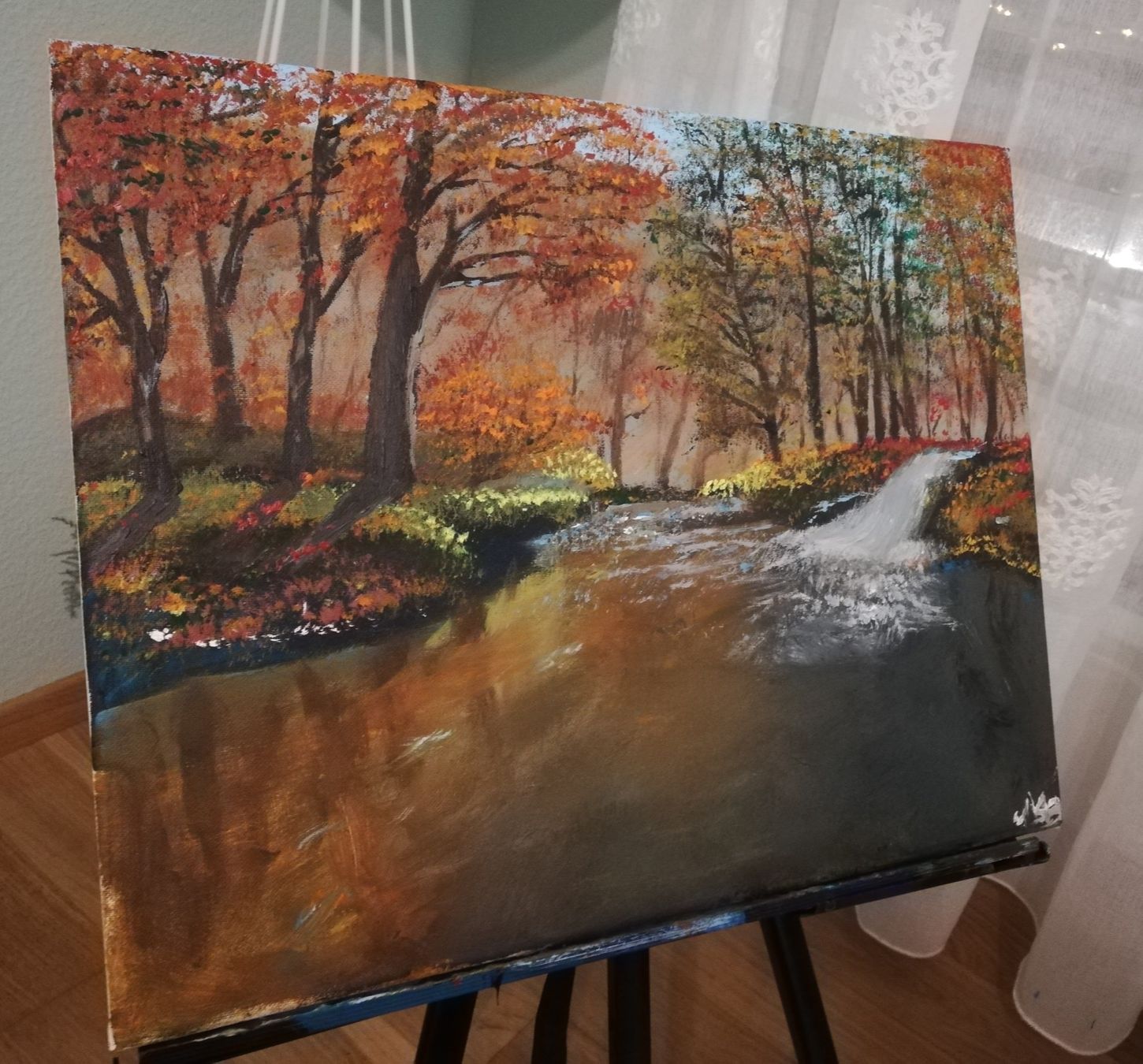 Dipinti: Herbst Landschaft Gemälde 40x50cm – Nuovo (secondo la descrizione) da Pfäffikon SZ venduto da Andrei_Moro_Kunst