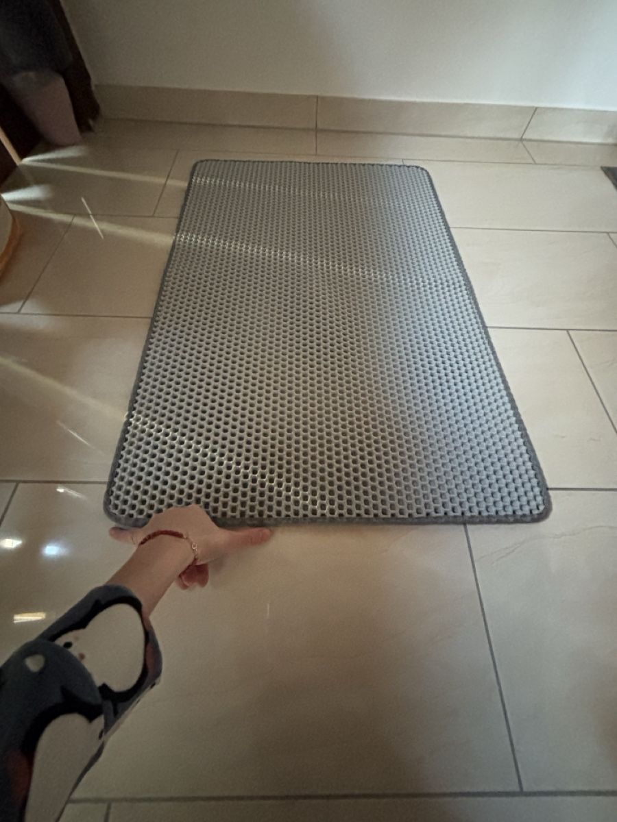 WC: Grey Cat Litter Mat XXL – Nuovo (secondo la descrizione) da Bironico venduto da Koalaboss