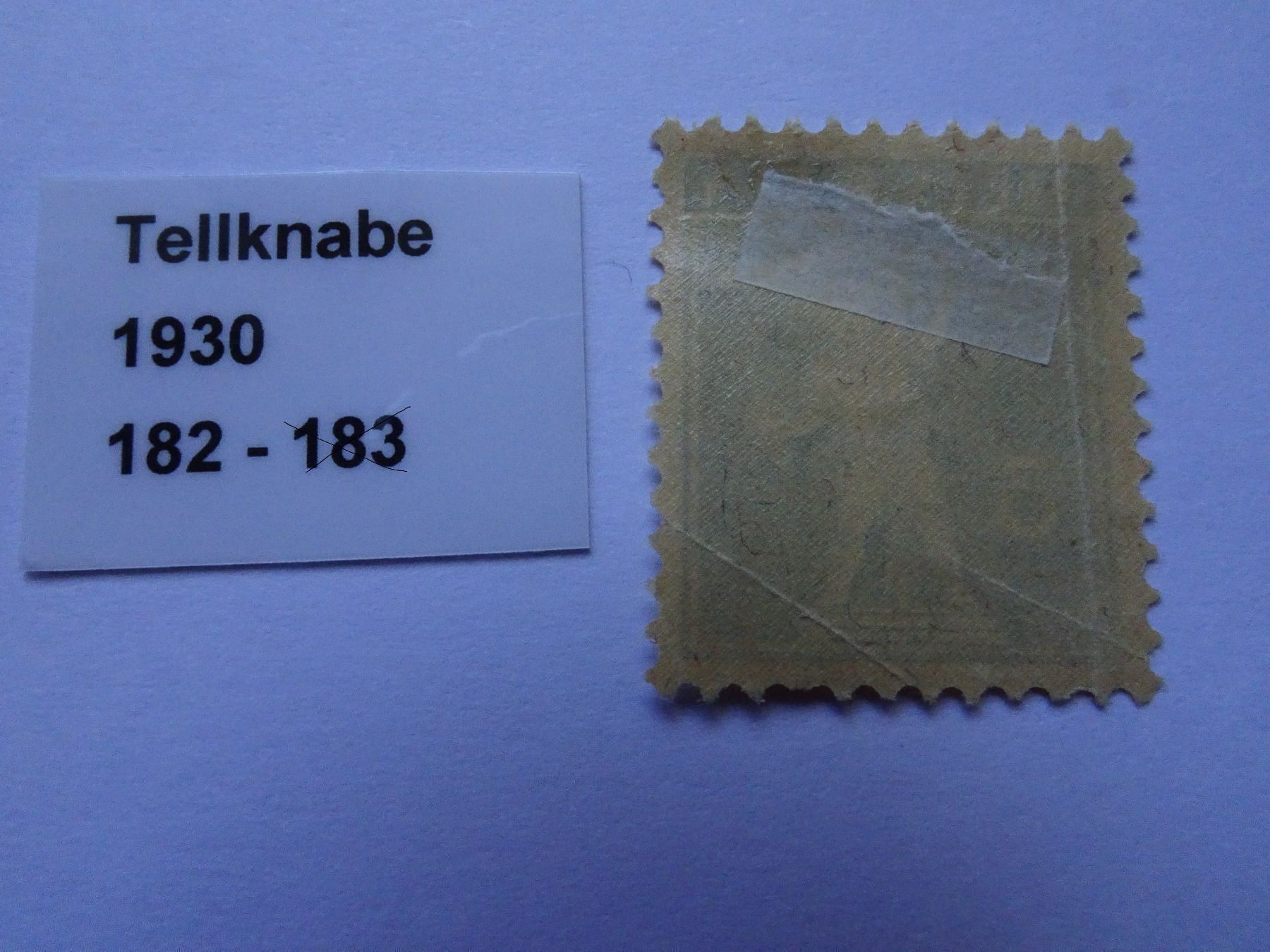 Tous les timbres: 1930** – Neuf (Voir description) à Aadorf par Chnorli-Furz 1