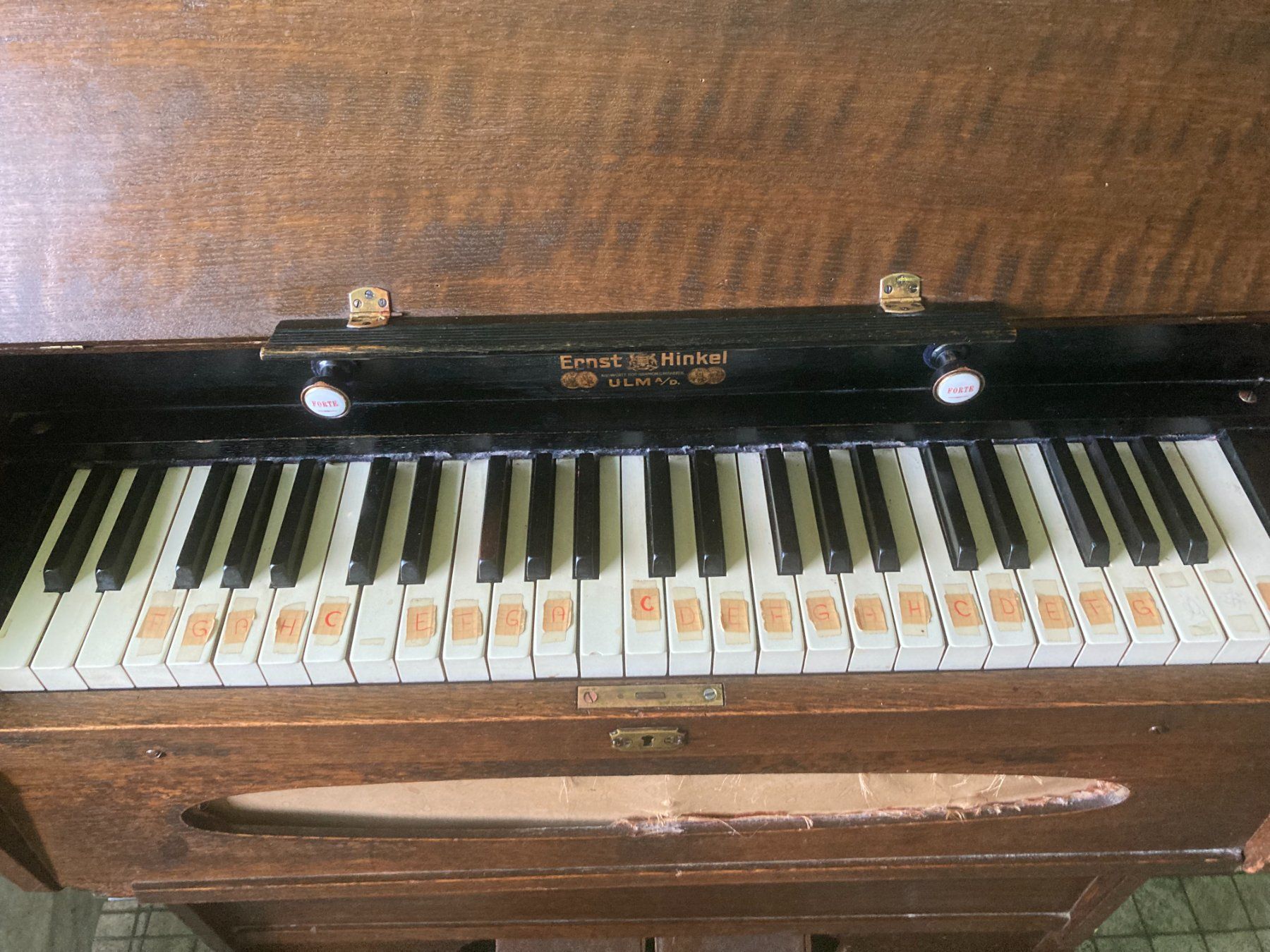 Musikinstrumente: Harmonium / Ernst u. Hinkel, Ulm – Gebraucht aus Herzogenbuchsee von Emmenthaler 4