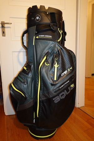BIG MAX Cartbag Aqua Silencio 4, grün/schwarz
