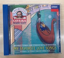 My Favorite Love Songs CD
