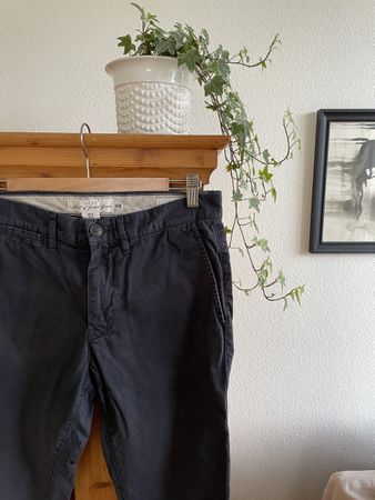 H&M | CHINO-HOSE SLIM FIT | Gr. 29 | dunkelblau