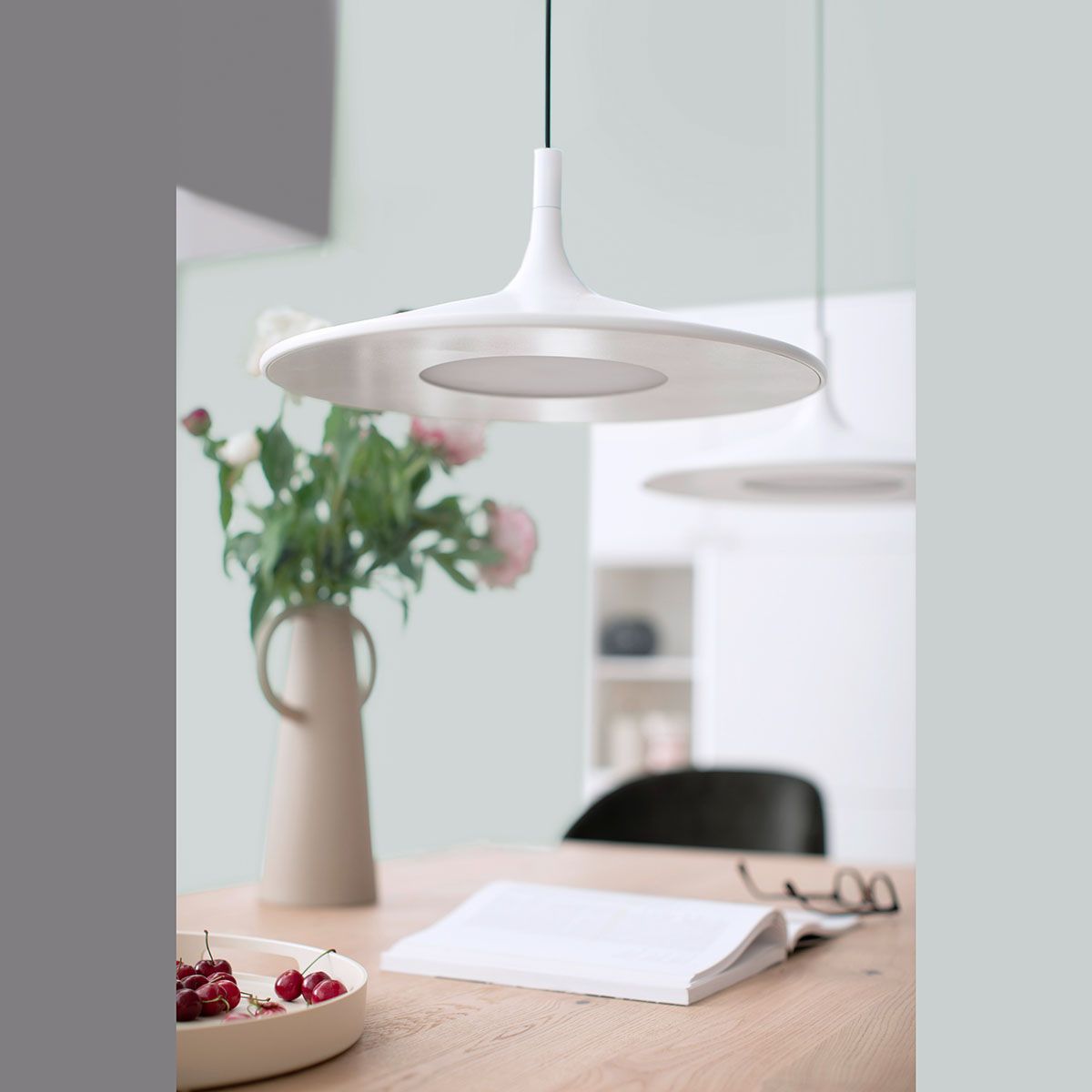 Lampadari & plafoniere: LED Pendelleuchte, Weiss, 45 cm Ø – Nuovo (secondo la descrizione) da Kreuzlingen venduto da Smart-Light 1