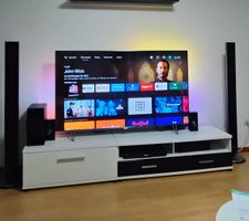 Komplettes Heimkino-Set: Philips 65" 4K TV + Sound-System + 