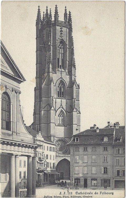 J J 112 Cath Drale De Fribourg Gebraucht In B Tschwil F R CHF 4 J J 112 Cathedrale De Fribourg