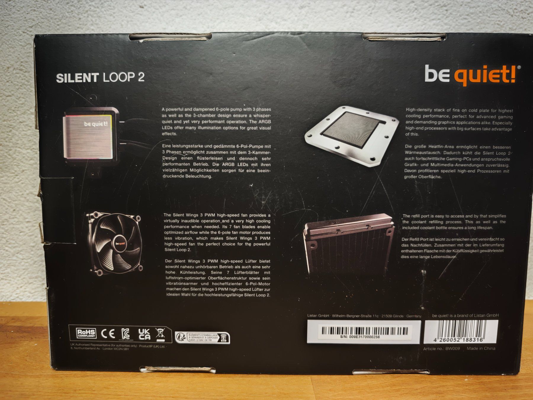 beQuiet! Custodie: be quiet! Silent Loop 2 – Usato da Buchs ZH venduto da Sutoris 7