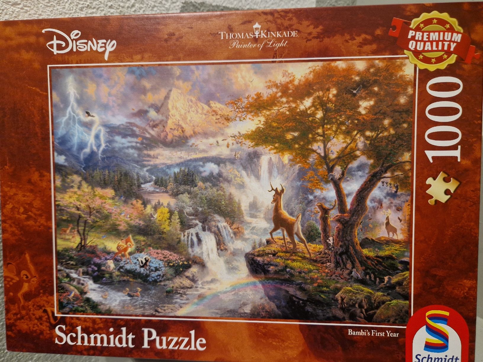 Disney Puzzle: Puzzle 1000 Teile Disney "Bambi" – Usato da Morschach venduto da greendream1985