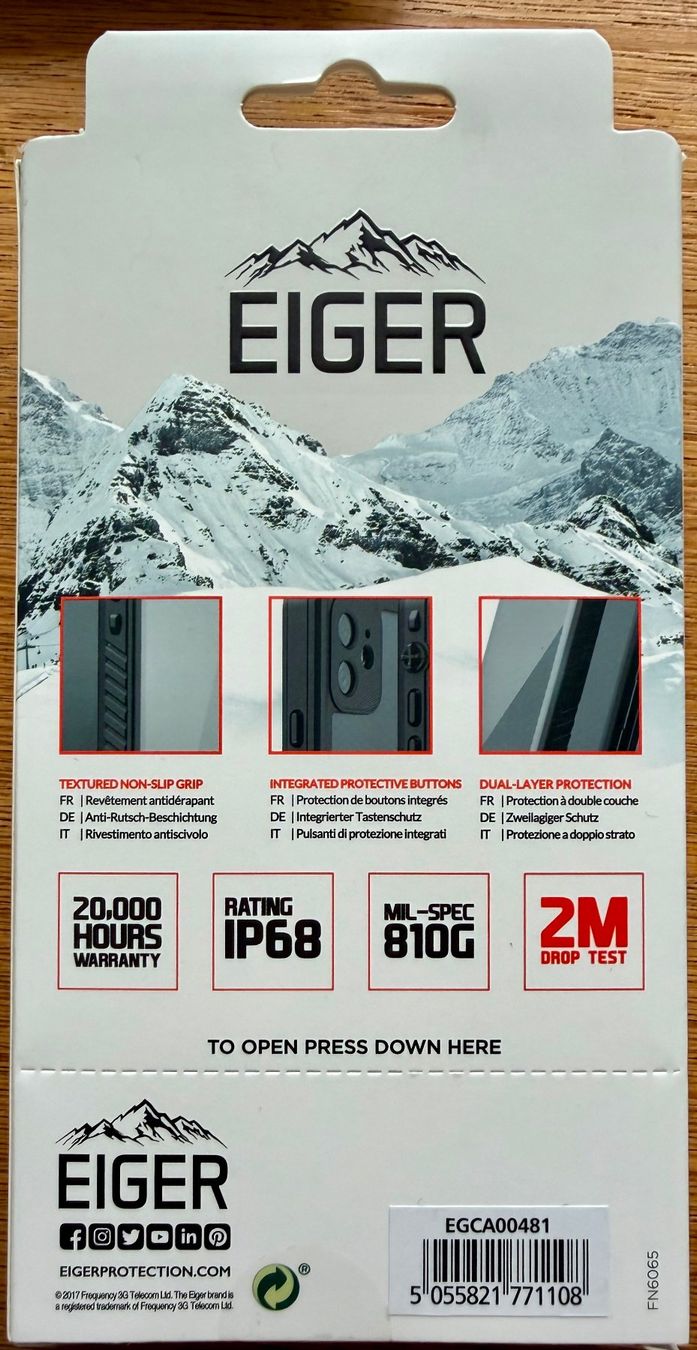 Eiger Cover & Protezioni schermo: Eiger All Weather Protective Case for Apple iPhone 15 Pro Ma – Nuovo e nell'imballaggio originale da Röschenz venduto da Sharjah 1