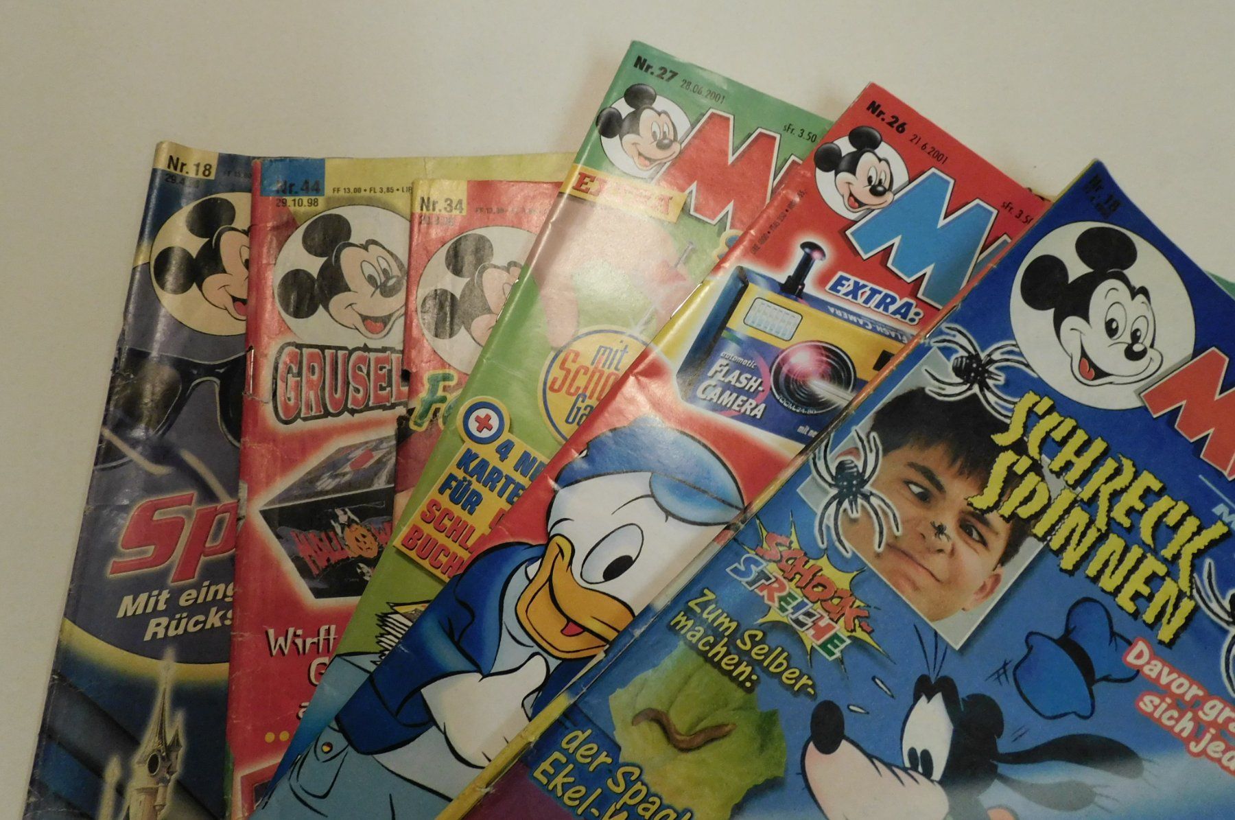 Fumetti: Micky Maus Hefte 8 Hefte div Jahrgänge u Nummern – Usato da Sursee venduto da 76 3