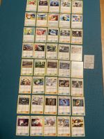 Pokemon Karten, Set mit Trainer 40 Stk. von 2017-21 EN + DE