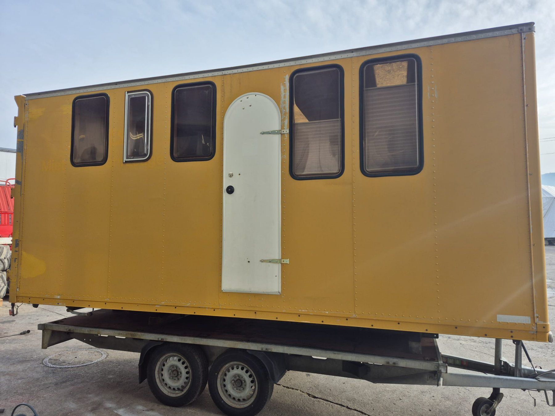Mobilhome: Wohncontainer / Tinyhouse / Wohnwagen / Campingaufbau – Gebraucht aus Jona von LMB-Maschinen