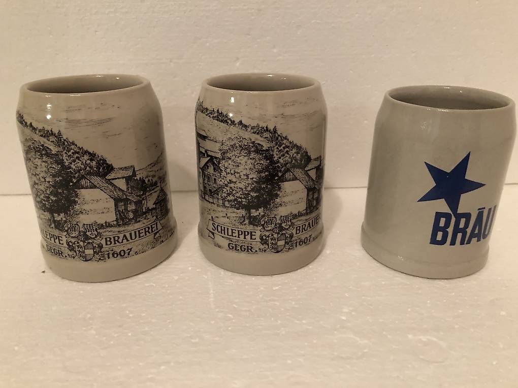 Bicchieri: 3 Bierhumpen aus Oesterreich – Usato da Bubendorf venduto da Mia111