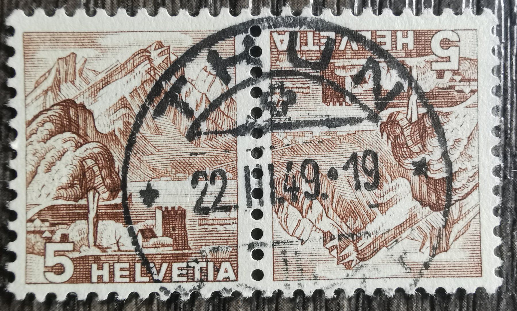 Alle Briefmarken: TR08 Timbre Suisse 19xx Oblitere – Gebraucht aus Cousset von Patrick_Collections