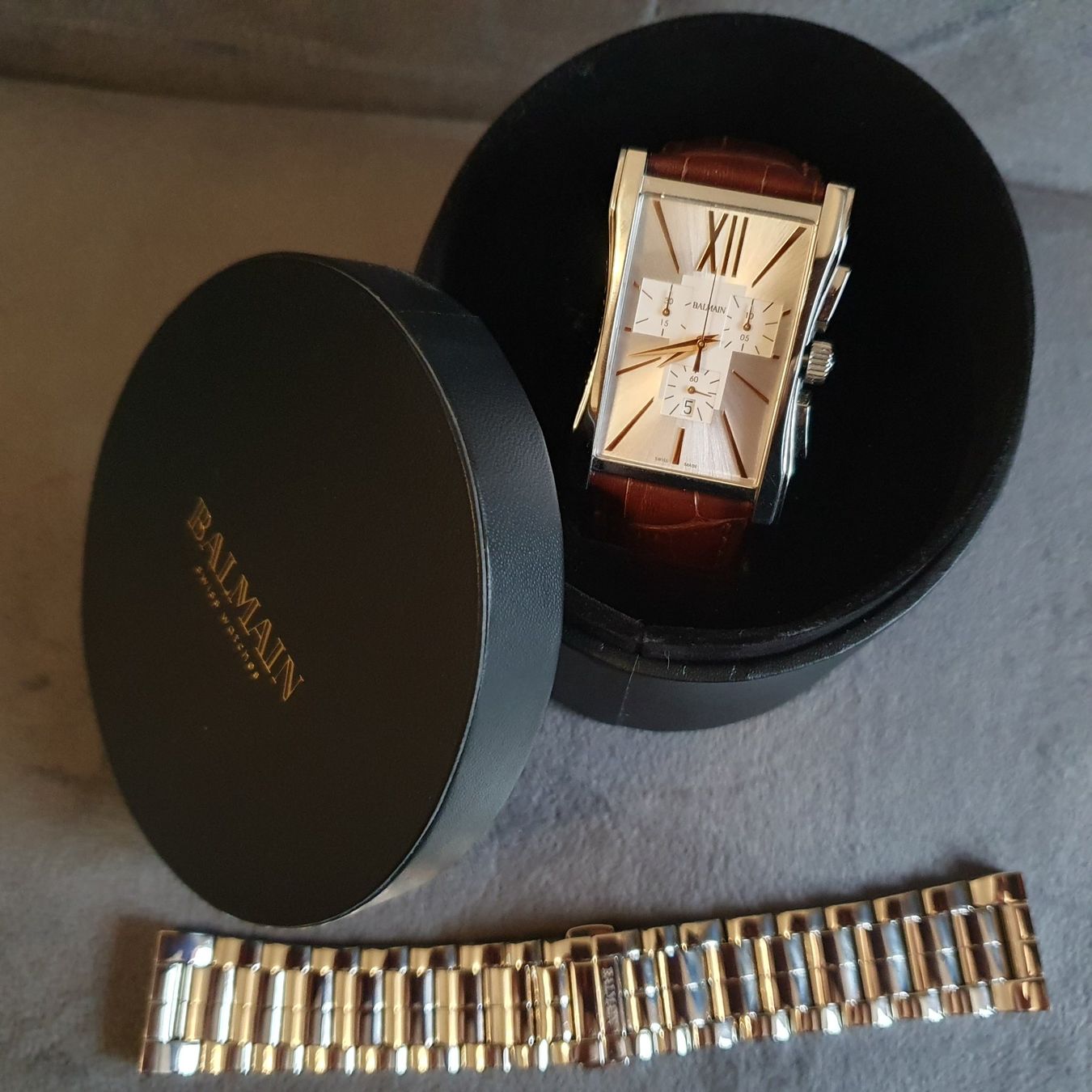 Balmain Orologi: Belle montre homme Balmain bracelet interchangeable – Usato da Lausanne venduto da Af2016 9