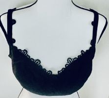 Schwarzer Spitzen BH von Esmara, Grösse S/M