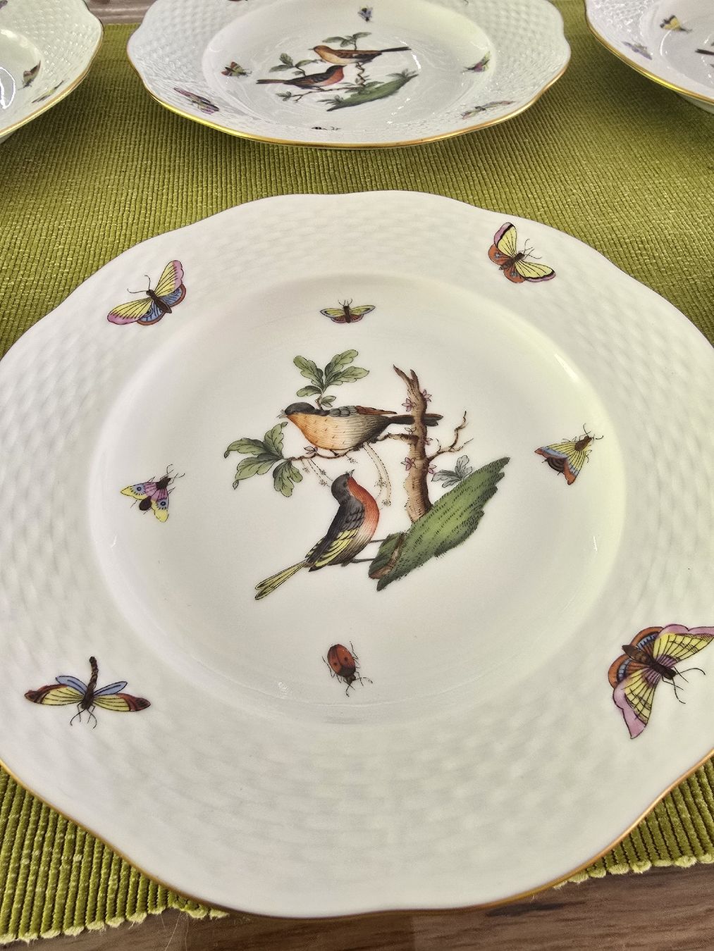 Herend Piatti: Herend Rothschild Dessertteller 19 cm – Nuovo (secondo la descrizione) da Thal venduto da Vintagekeller 1