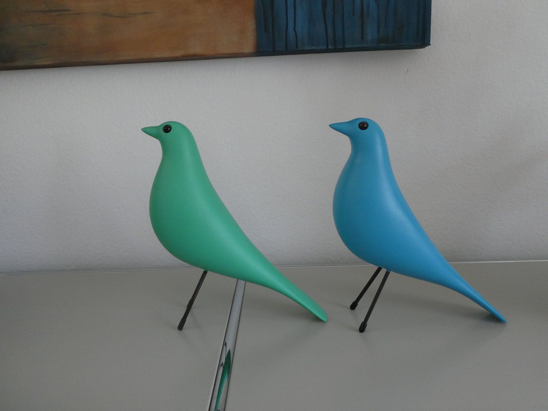 Sculture & Statue: 2 Interessante Möwen - kein Eames verschiedene Farben – Nuovo (secondo la descrizione) da Zürich venduto da ursinas-shop 1