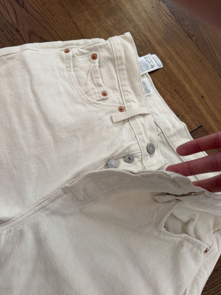 Levi's Jeans: Levi Jeans weiss/cream – Usato da Zürich venduto da ani_gmc7 3