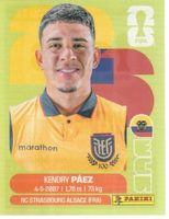 FIFA WORLD CUP 2026 Panini Sticker ECU 11 KENDRY PAEZ